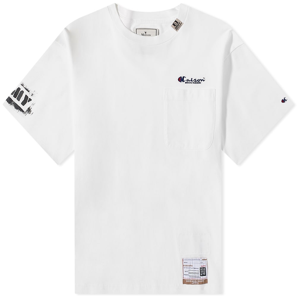 Maison Mihara Yasuhiro Printed Pocket Tee - 1