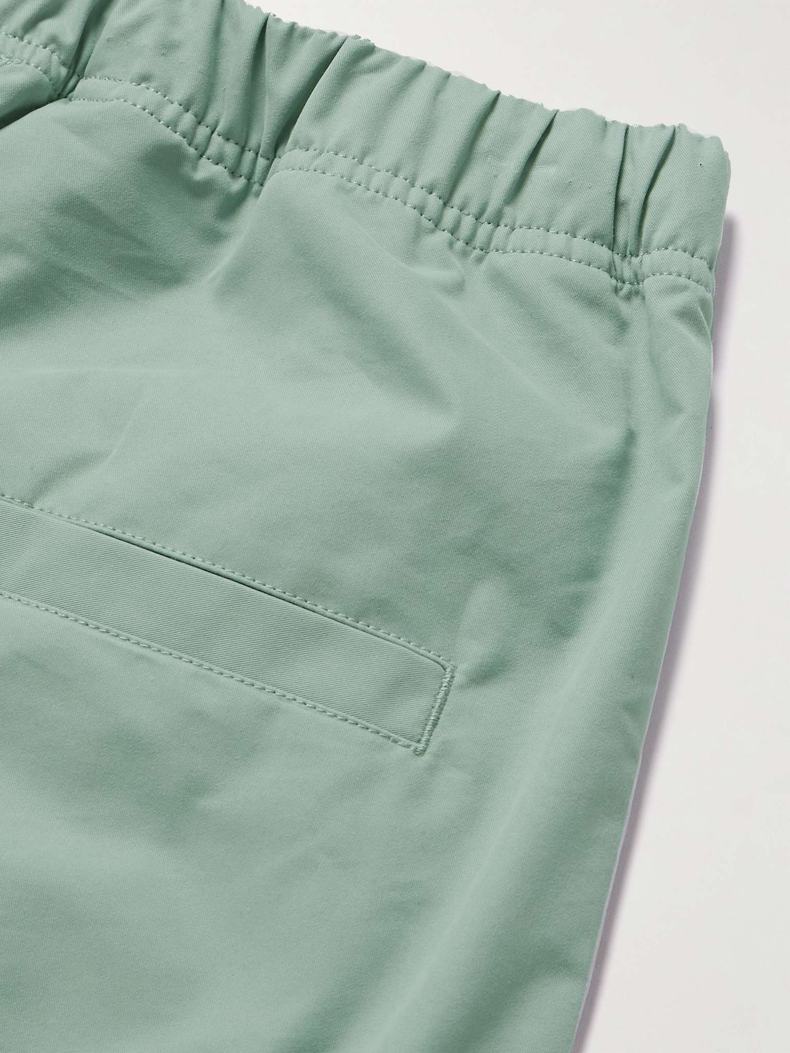 Logo-Appliquéd Cotton-Blend Twill Drawstring Trousers - 5