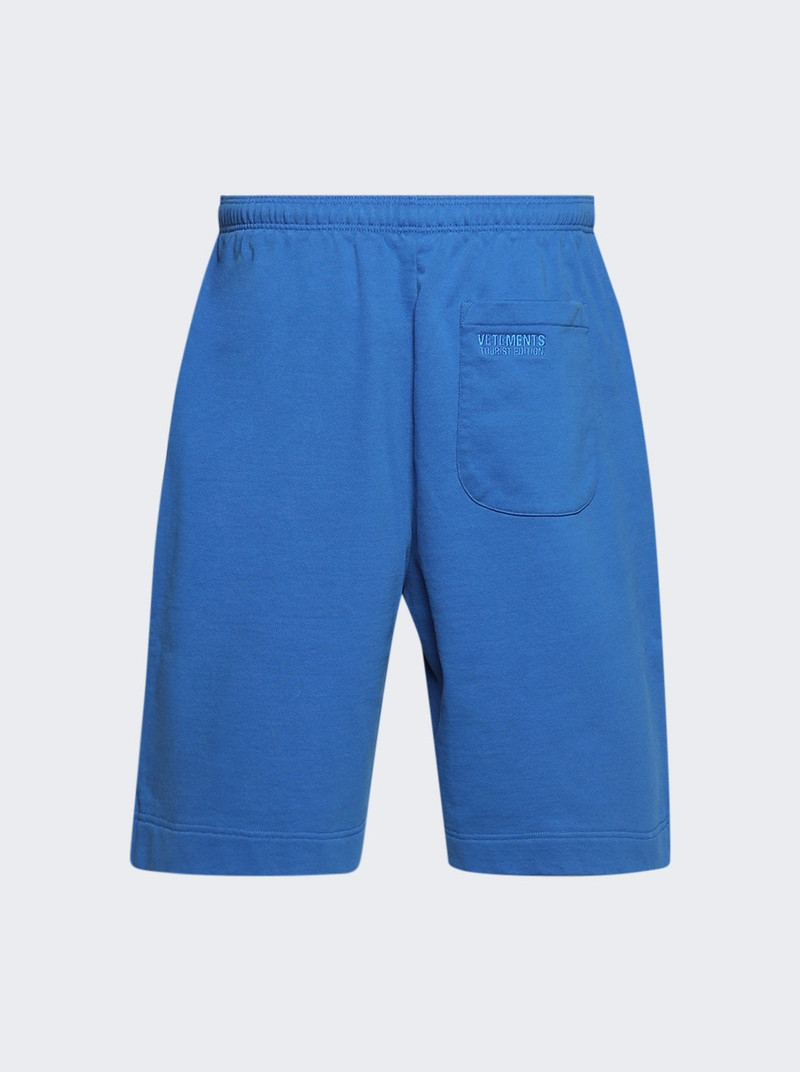 VETEMENTS Alaska Tourist Shorts Blue outlook