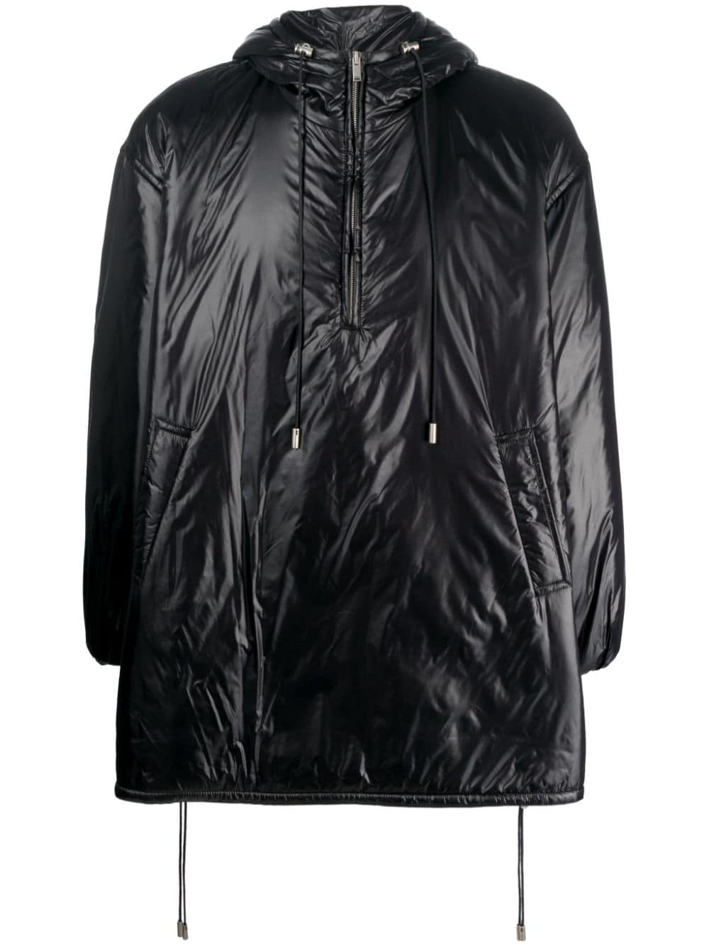 Saint Laurent Logo Padded Anorak - 1