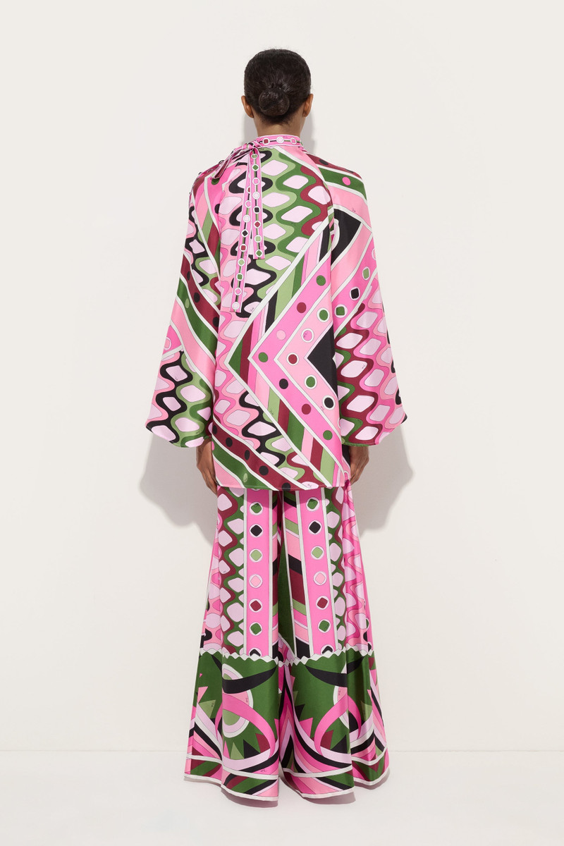 VIVARA PRINT SILK DRESS 4