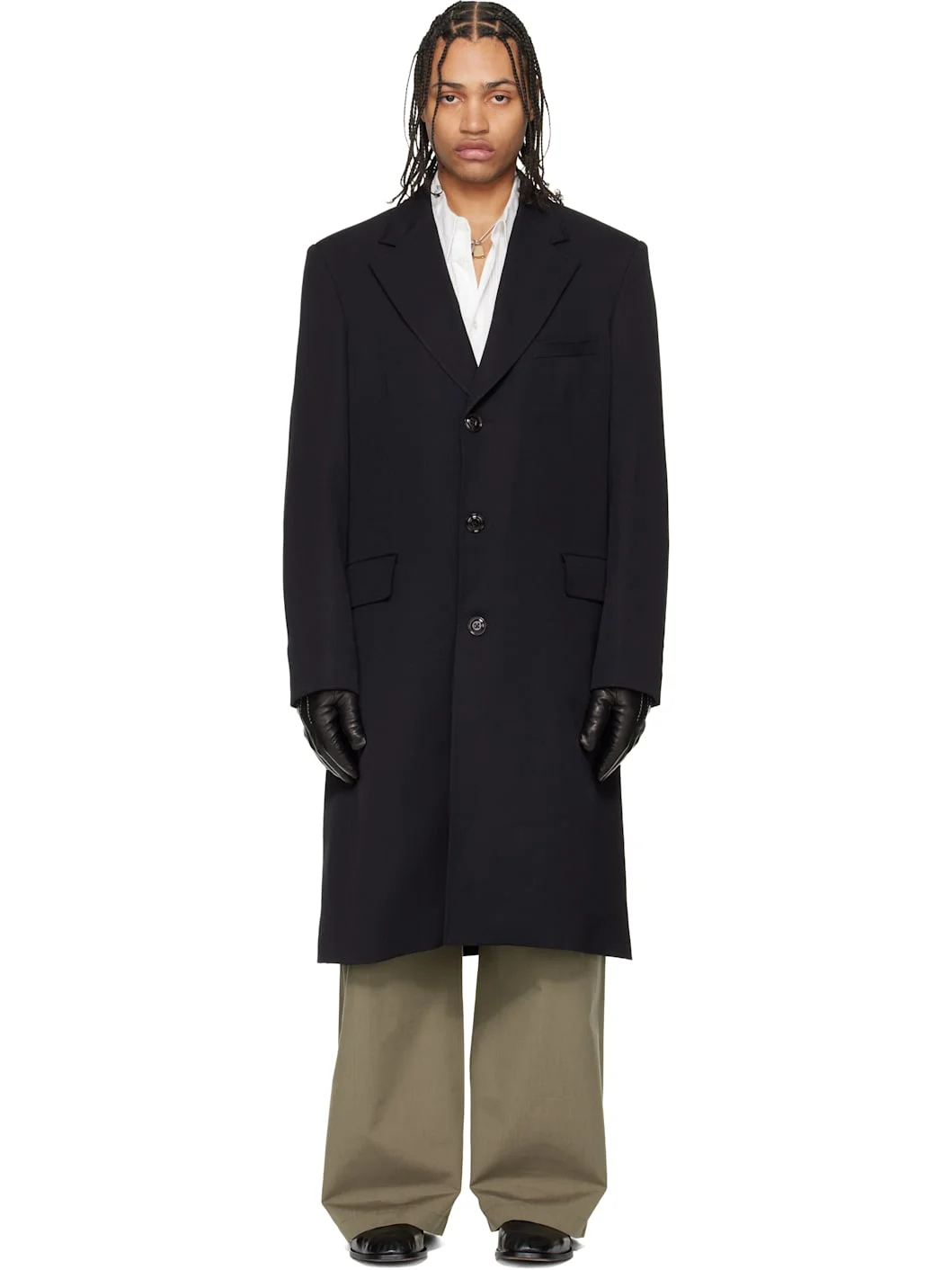 Black Dolphin Coat - 1