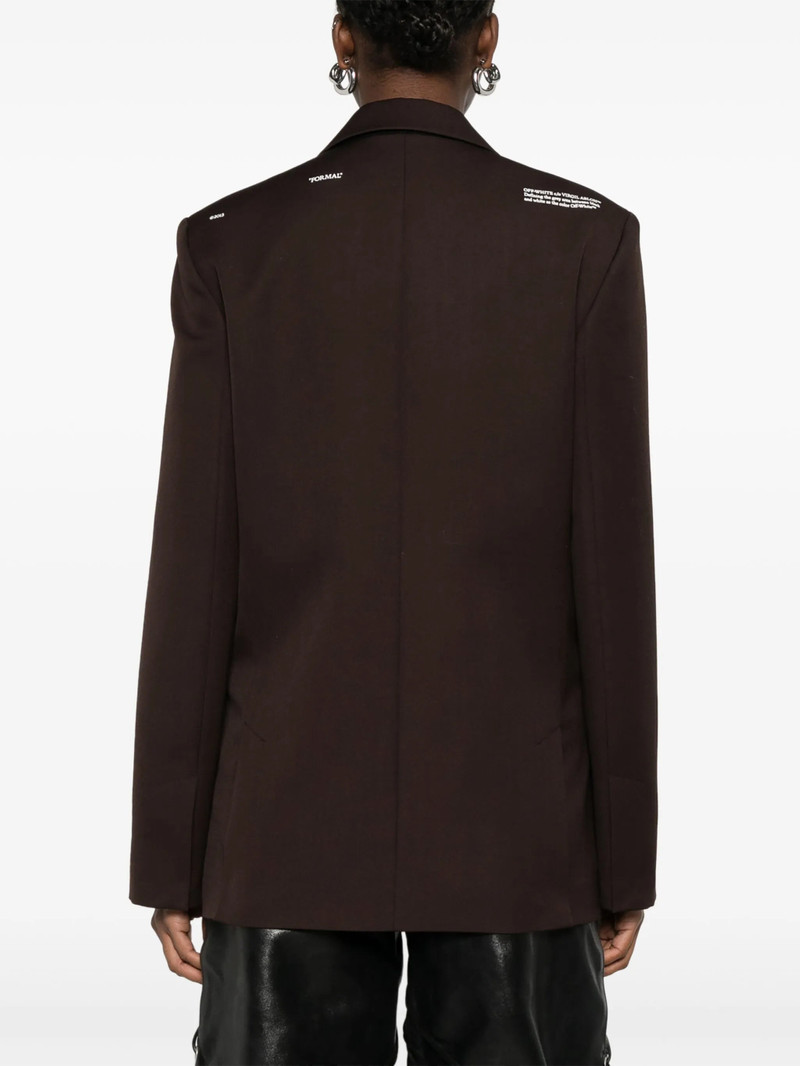 Off-White Wool Blazer outlook