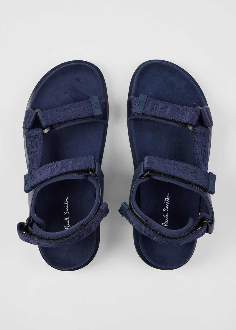 Navy 'Dorado' Tape Sandals 3