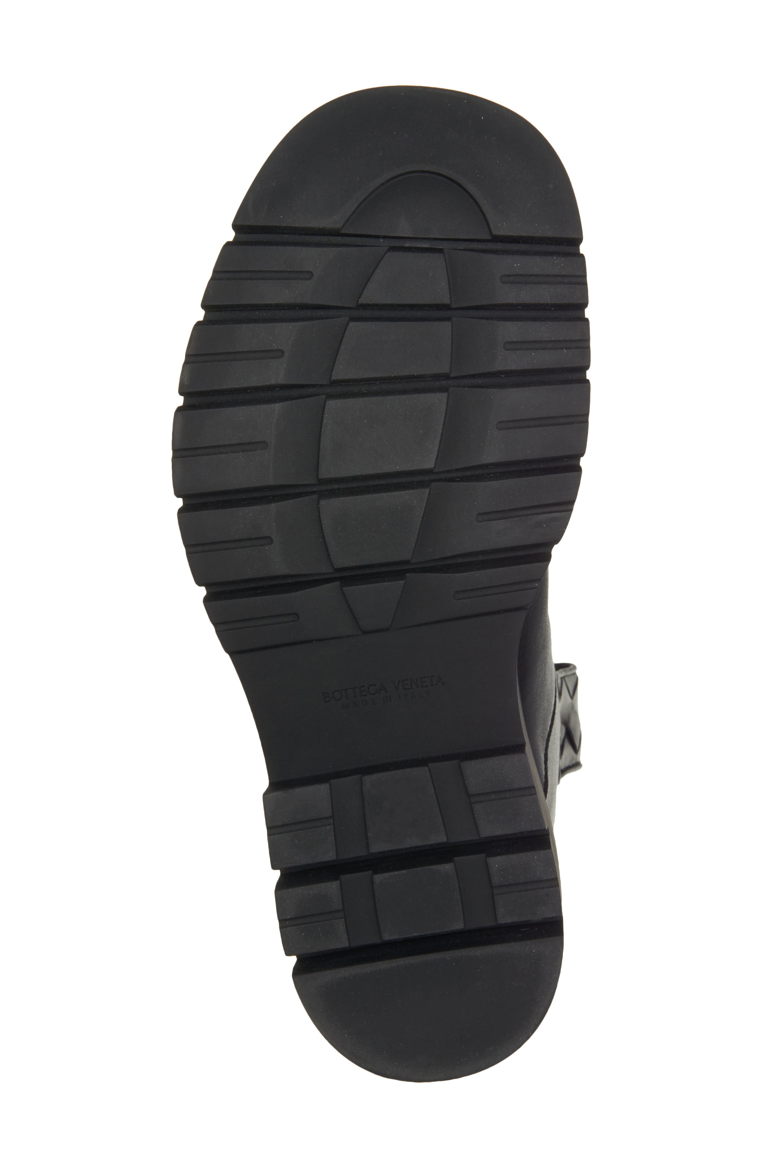 Bottega Veneta Haddock Tubular Boot in 1000 Black at Nordstrom - 6