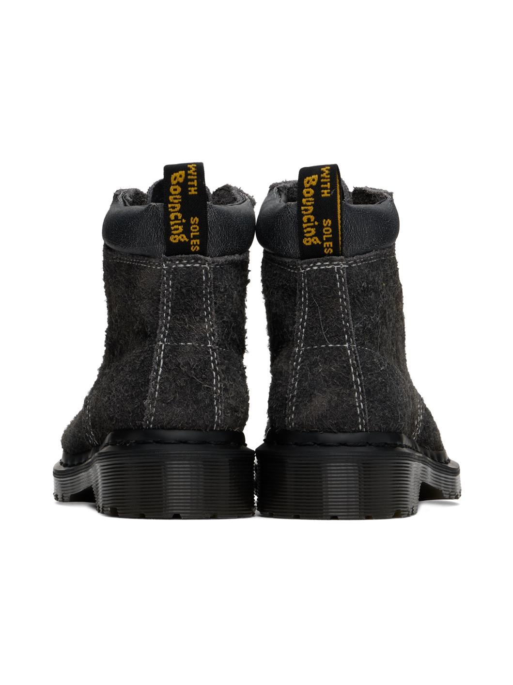 Gray 939 Stonewashed Suede Boots - 2
