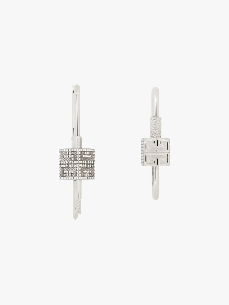 Givenchy ロックイヤリング シルバー Givenchy Silver Lock Earrings Givenchy