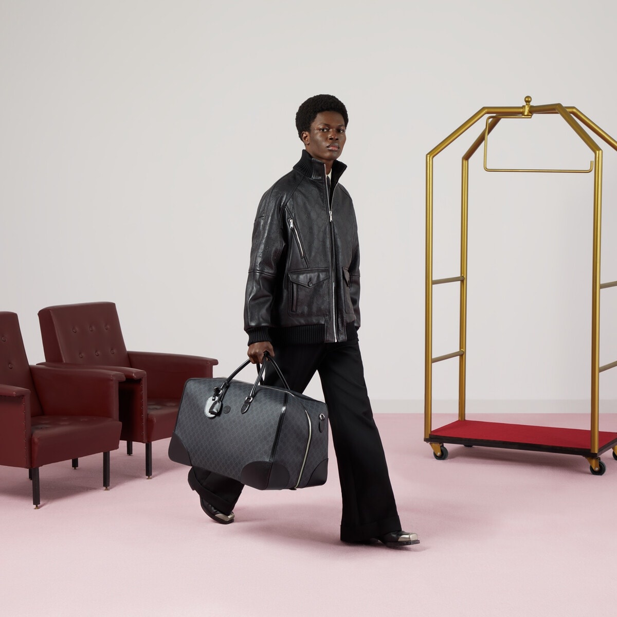 GG duffle bag Interlocking G - 3