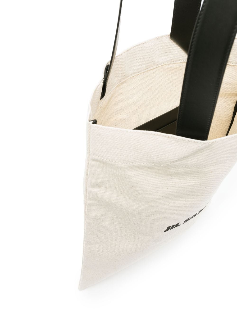 Book tote linen shopping bag - 4