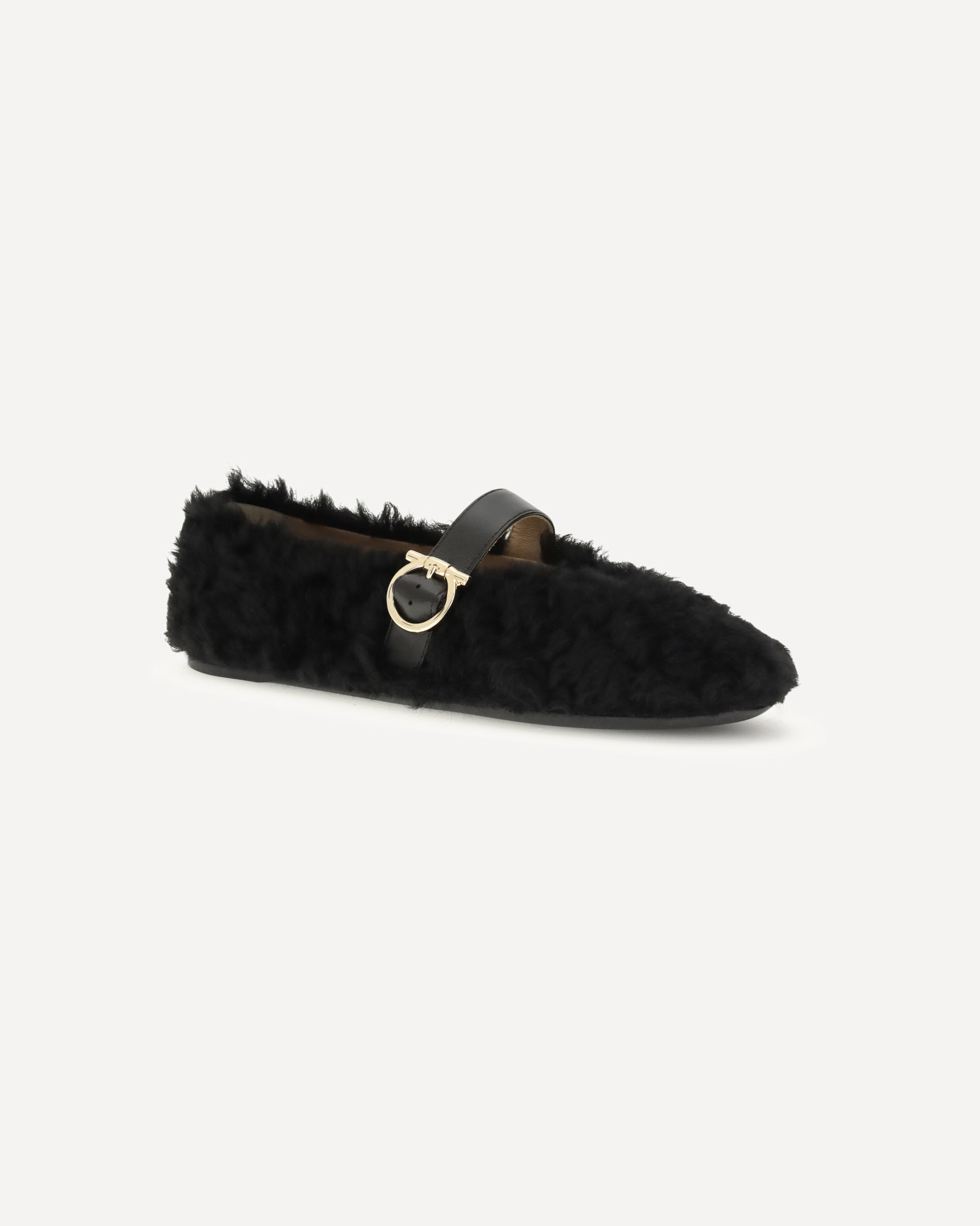 Gancini-embellished Ballerinas - 2