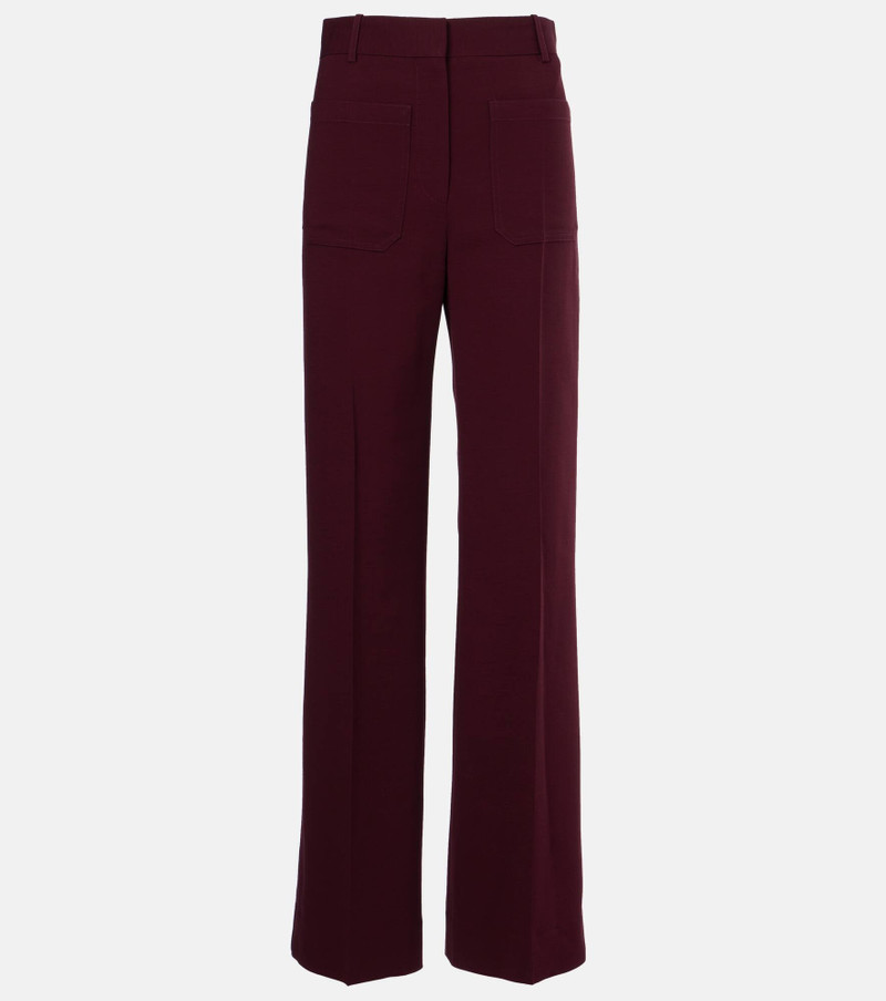 Alina high-rise wide-leg pants 1