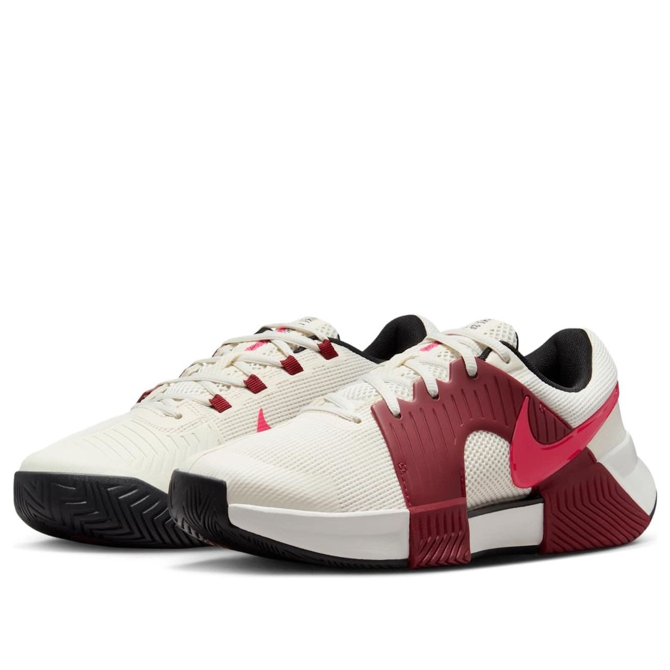 (WMNS) Nike Zoom GP Challenge 1 'Pale Ivory Sail Team Red Rush Pink' FB3148-104 - 3