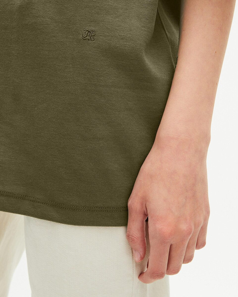 MIXED LARGE PLAIN KHAKI T-SHIRT 11