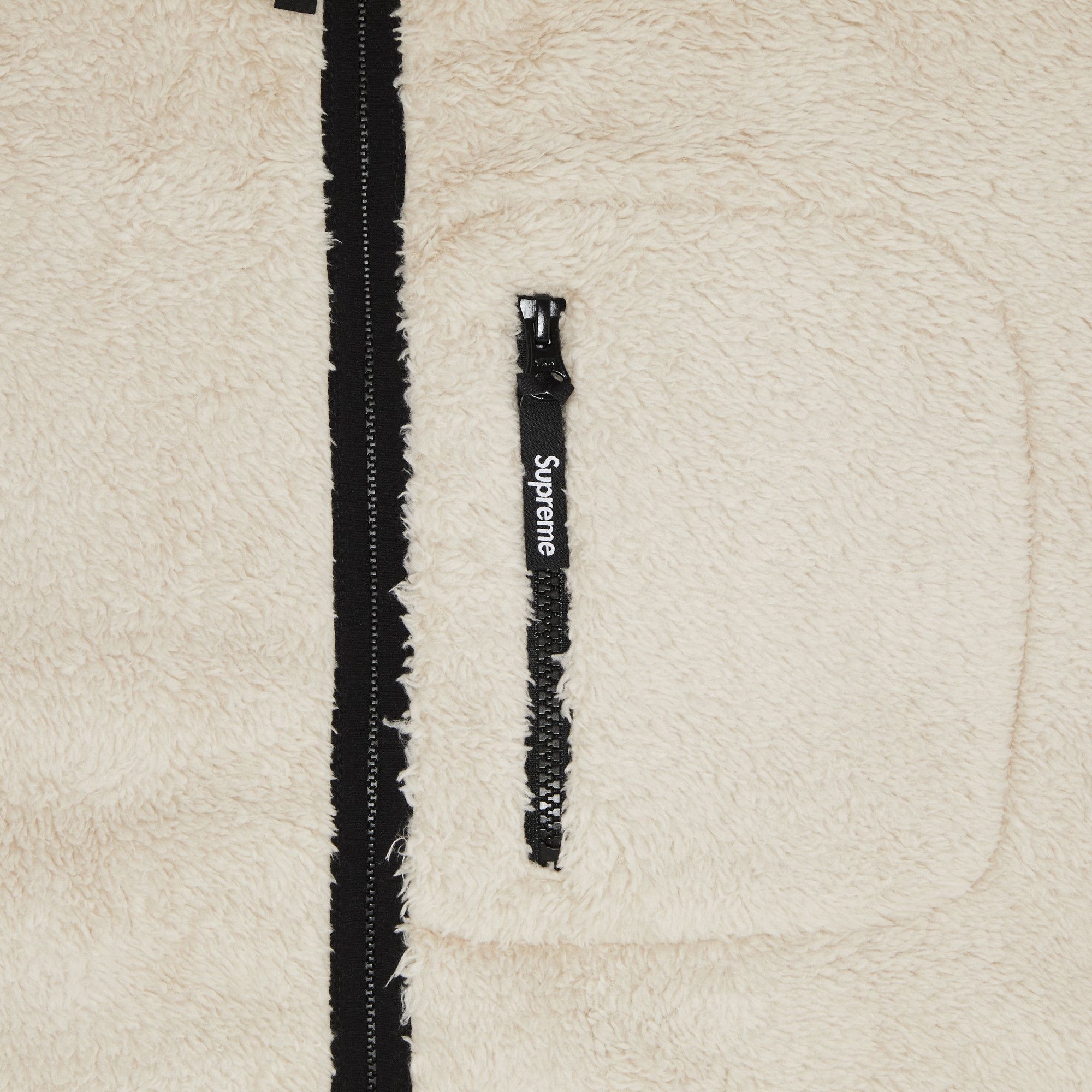 Supreme Kate Moss Fleece Jacket 'Natural' - 3