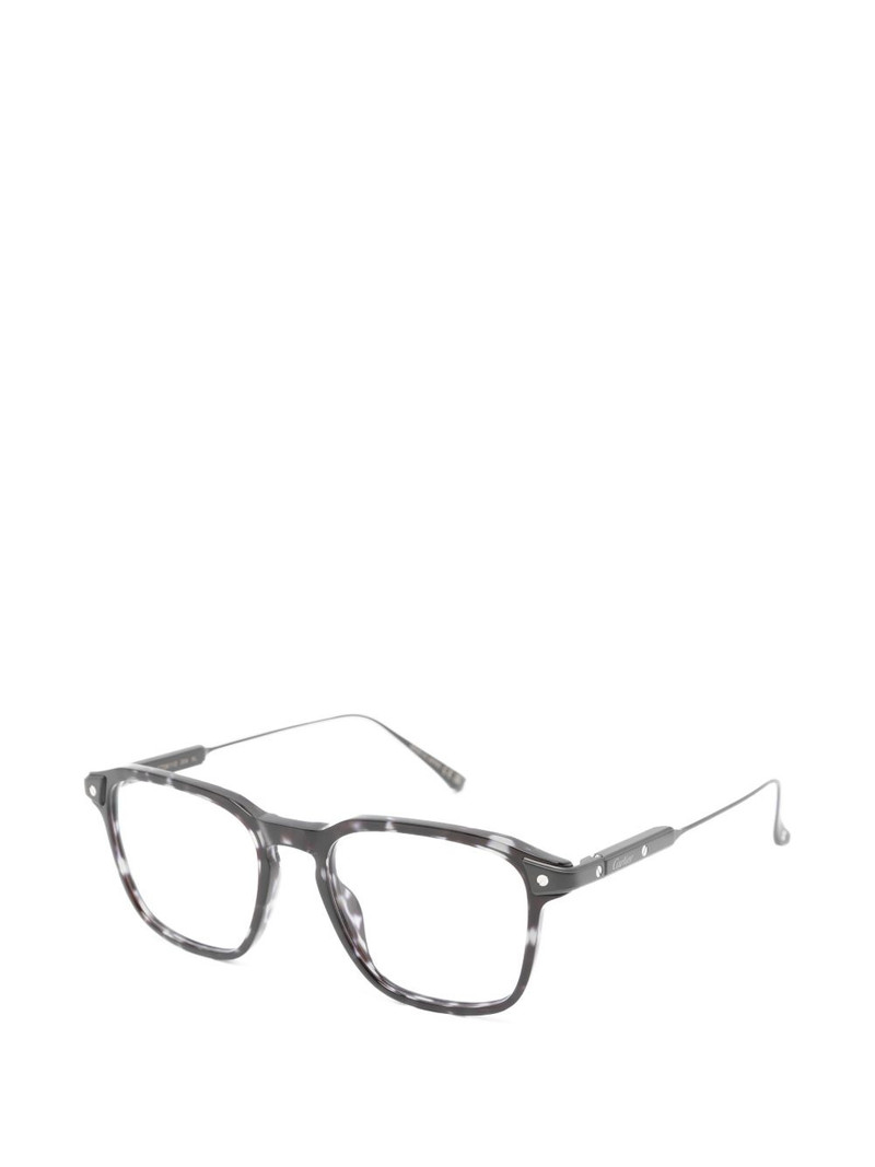 Cartier tortoiseshell-pattern glasses outlook