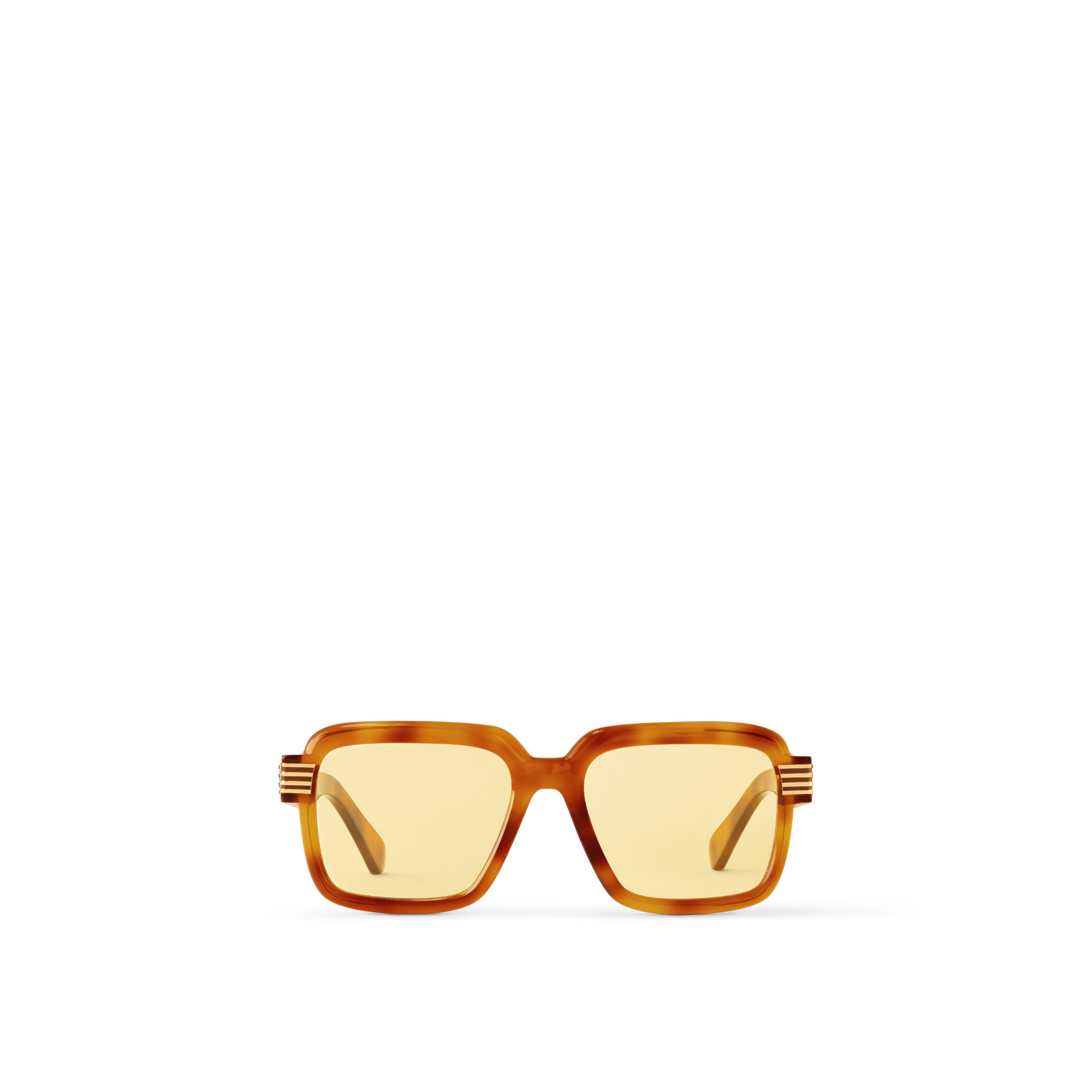 LV Slide Large Square Round Sunglasses - 1