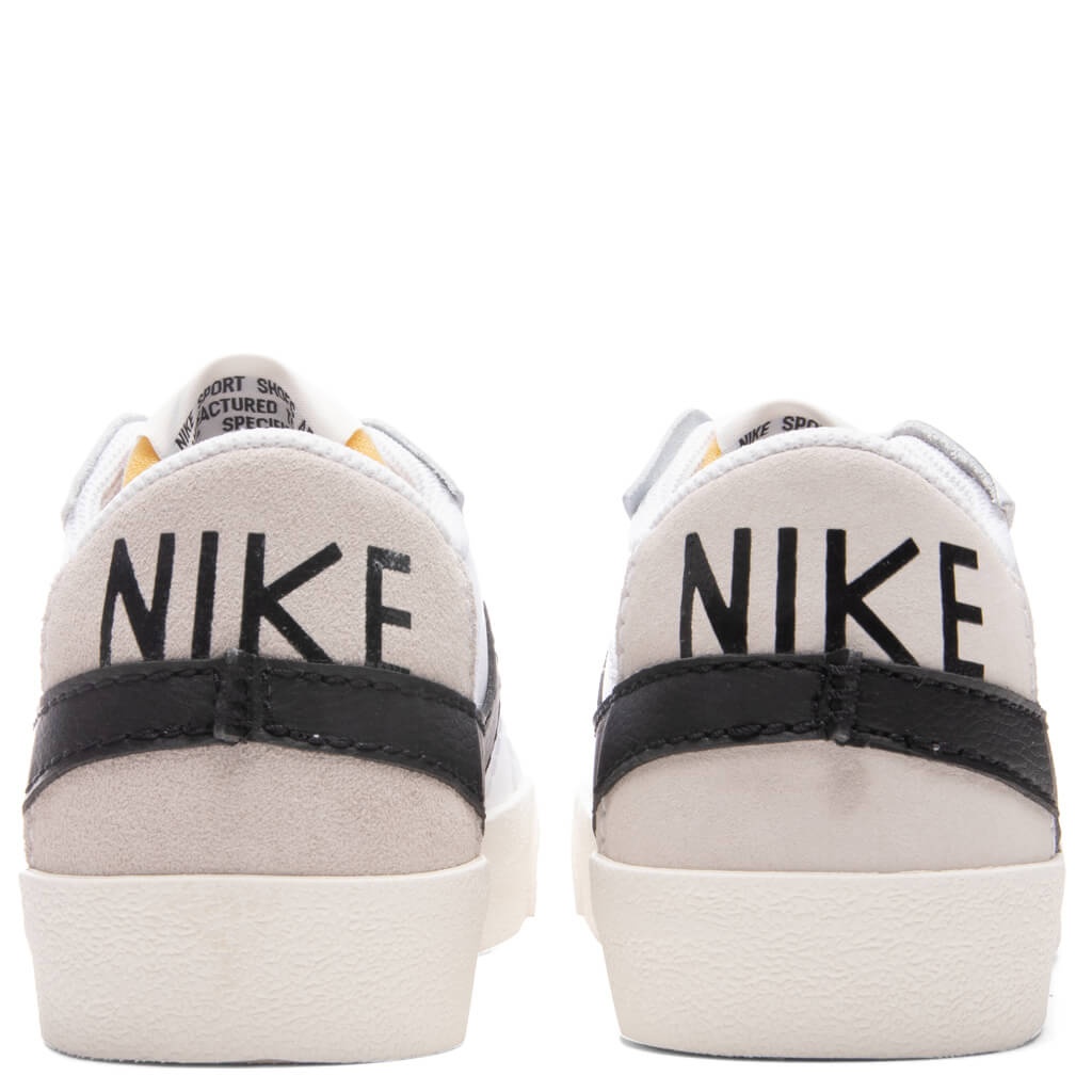 NIKE BLAZER LOW '77 JUMBO - WHITE/BLACK/SAIL - 4