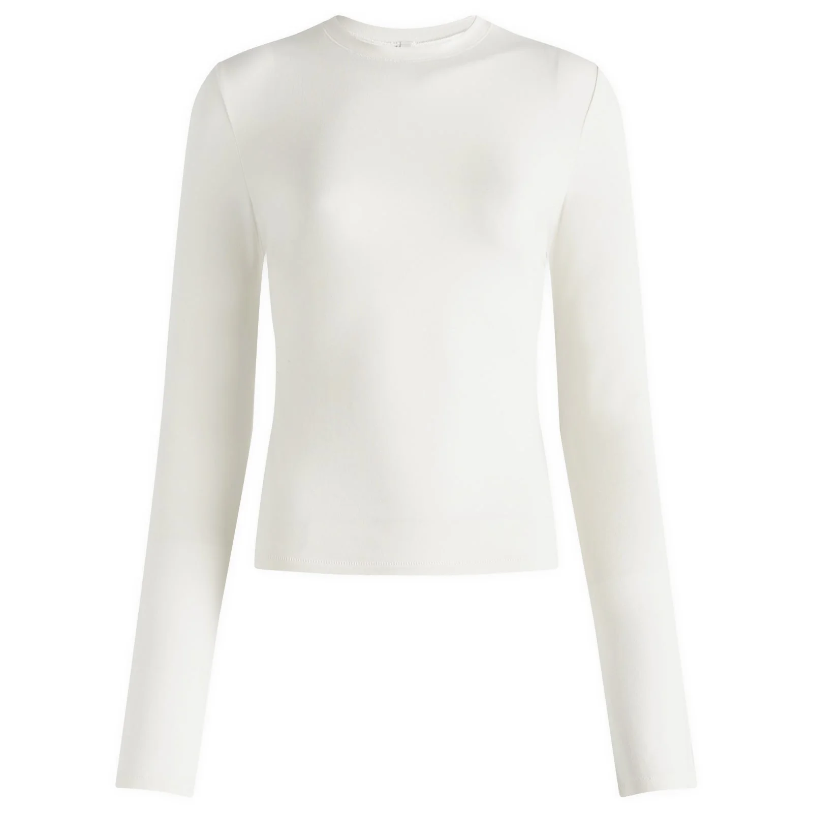 SKIMS Cotton Jersey Long Sleeve T-Shirt - 1