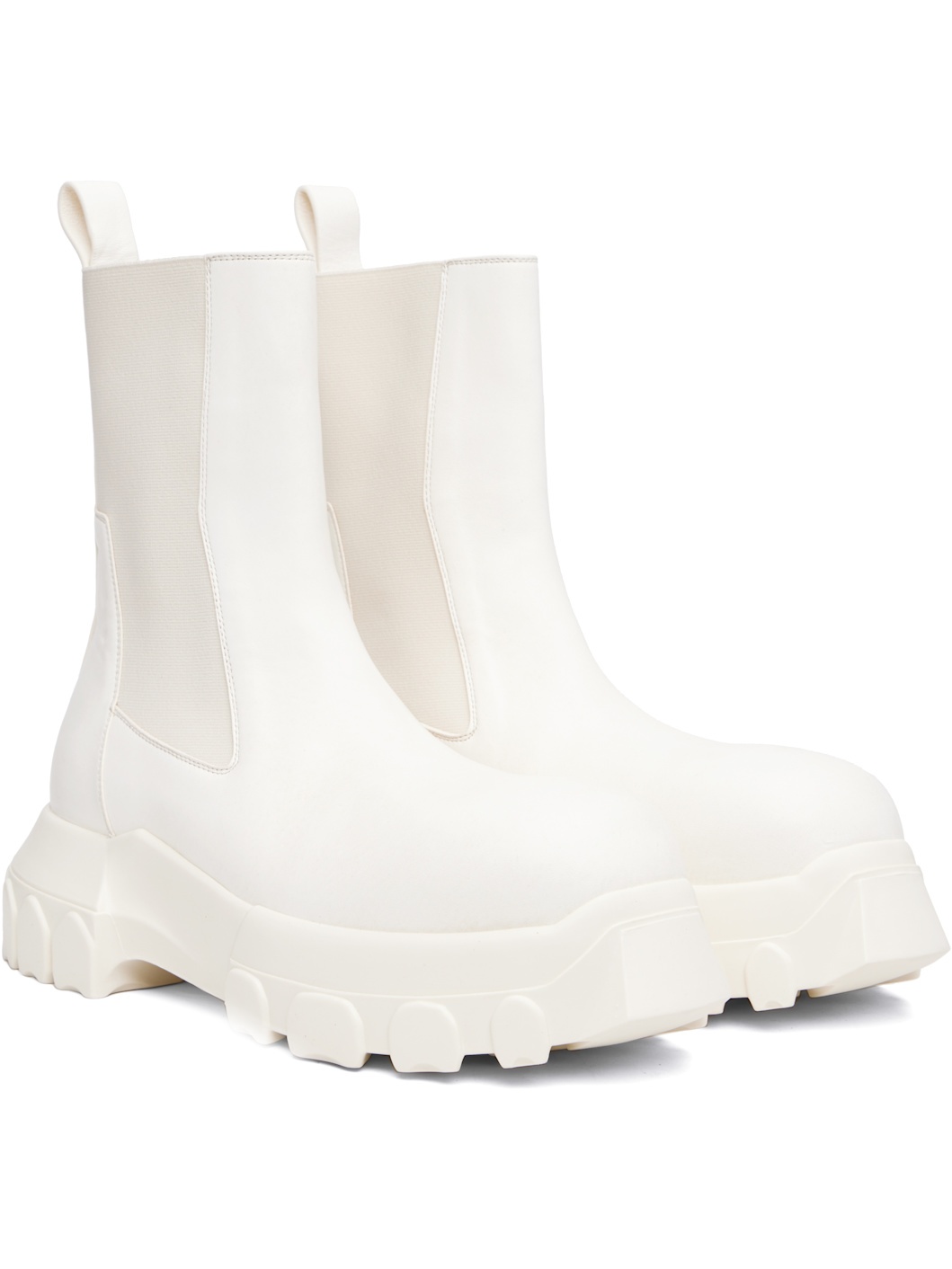 Off-White Concordians Beatle Bozo Tractor Chelsea Boots - 4