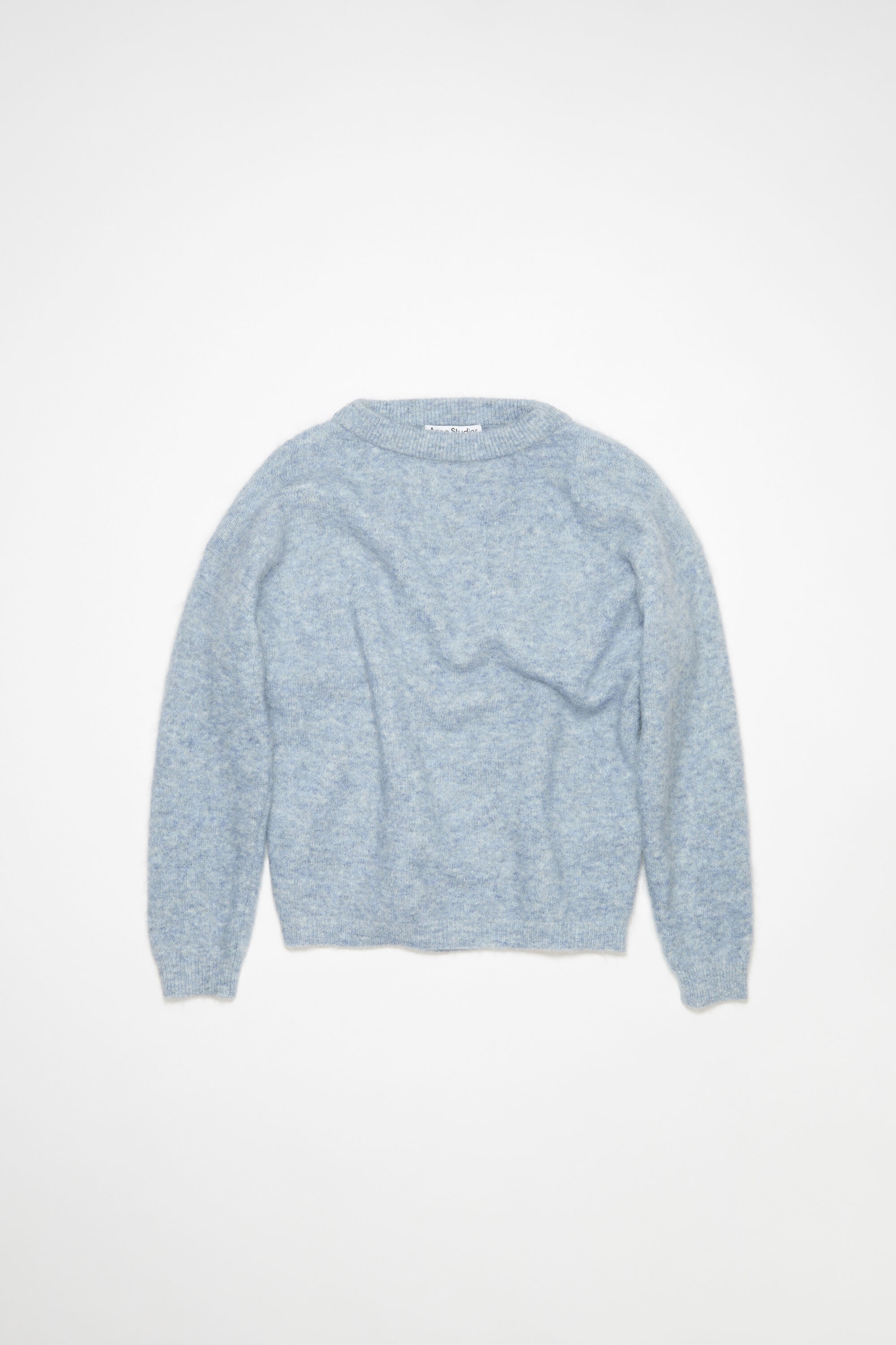 Wool mohair jumper - Denim blue - 6