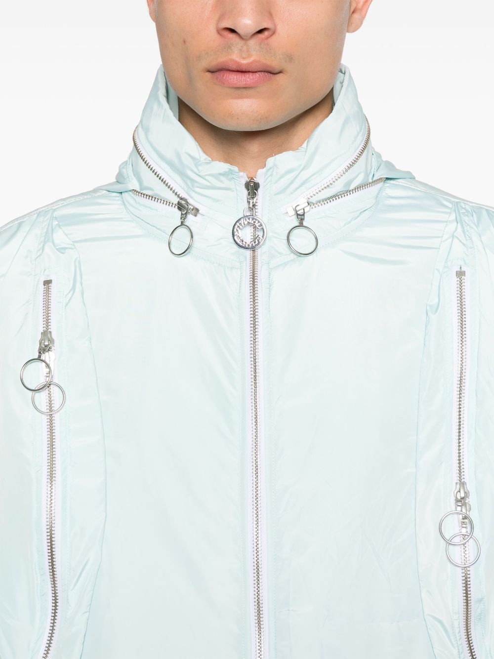 multi-pocket padded jacket - 5