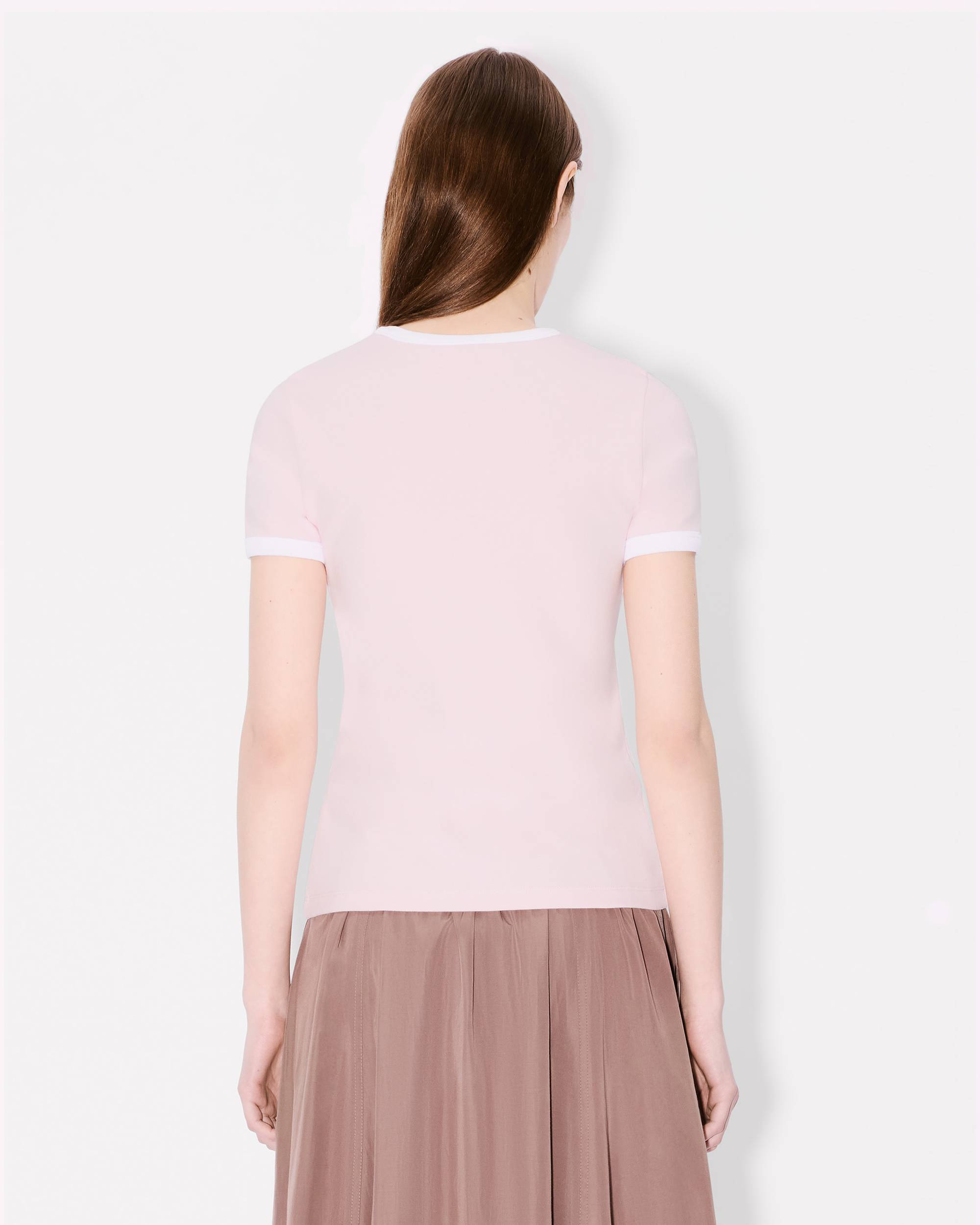 'Boke Flower 2.0' embroidered rib T-shirt - 4