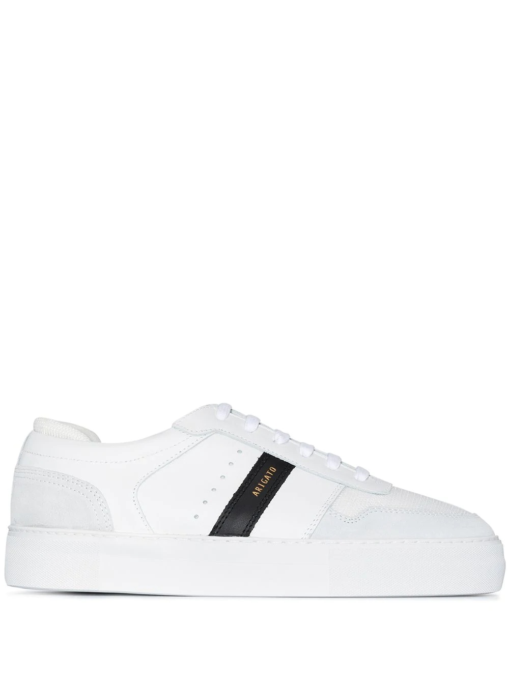 panelled platform sneakers - 1