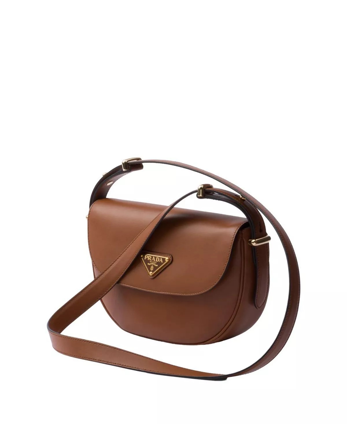 Arque Leather Shoulder Bag with Flap - 6
