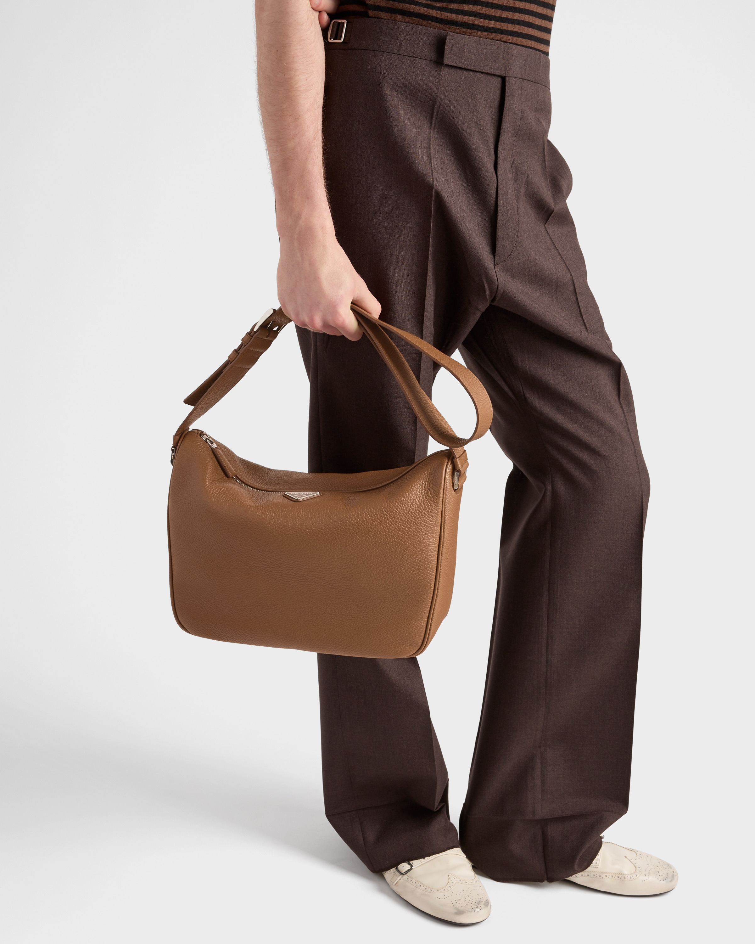 Leather shoulder bag - 8