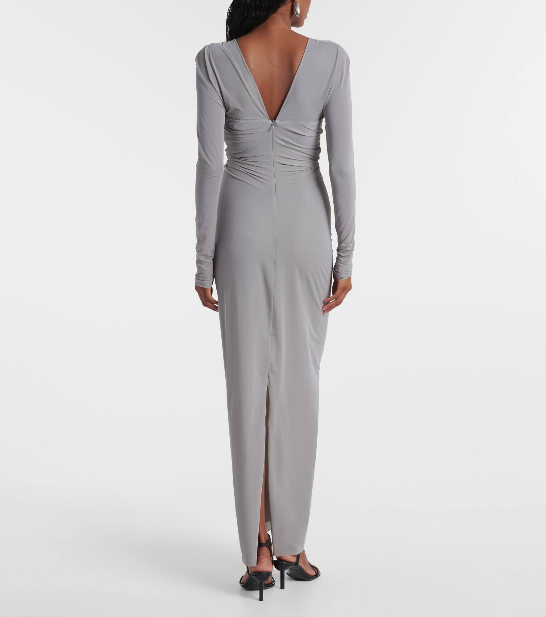 Molded Venus cutout mesh maxi dress - 3