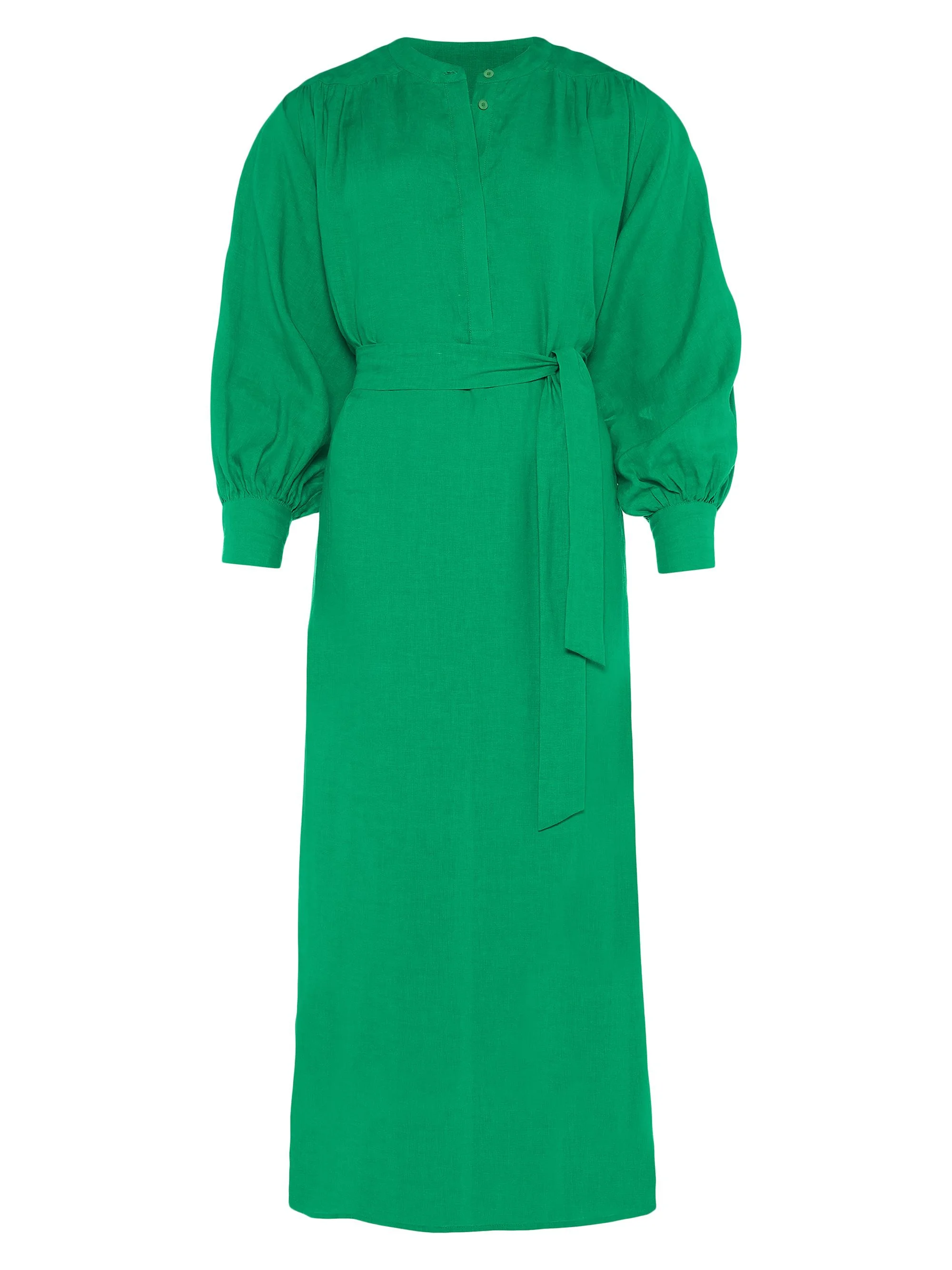 Women's Aimée Blouson-Sleeve Shirtdress - Fou - 1
