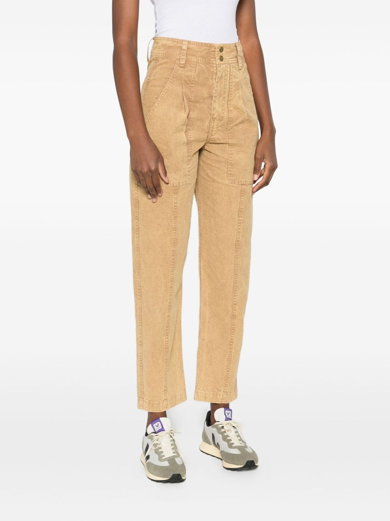 panelled pocket trousers 3
