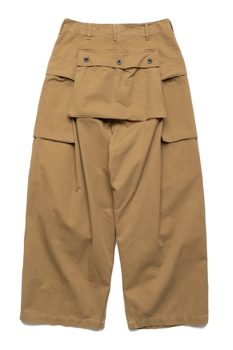 Kapital Herringbone JUMBO MONKEY Pants - Camel outlook