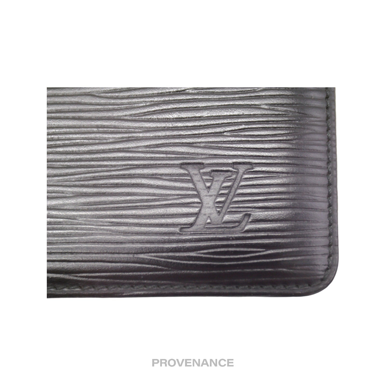 Louis Vuitton MALLETIER Card Holder Wallet - Black Epi - 6