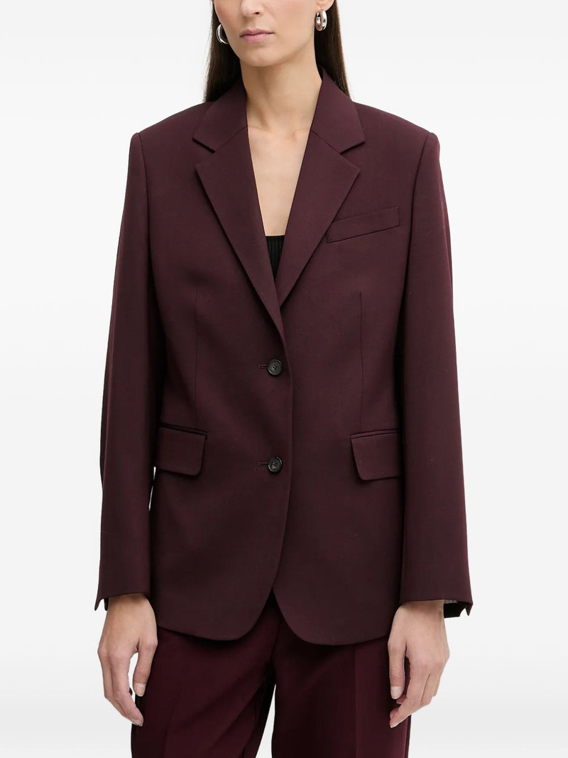 Delilah single-breasted blazer 1