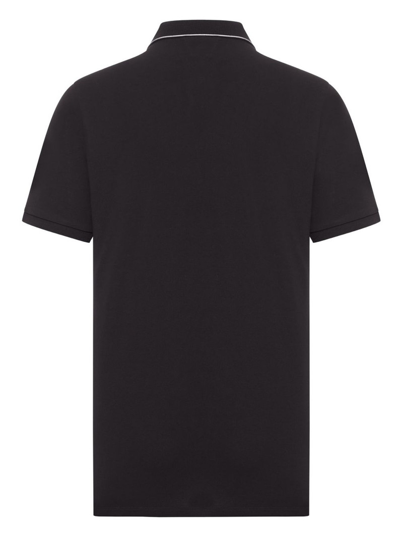 C.P. Company logo-detail polo shirt outlook