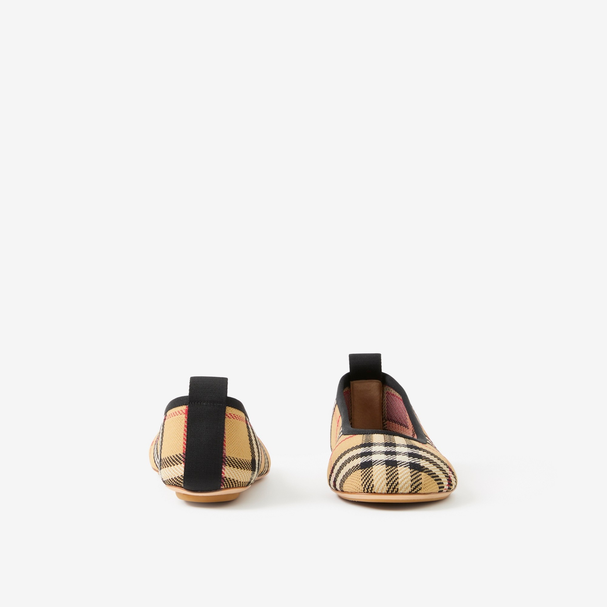 Vintage Check Ballerinas - 4