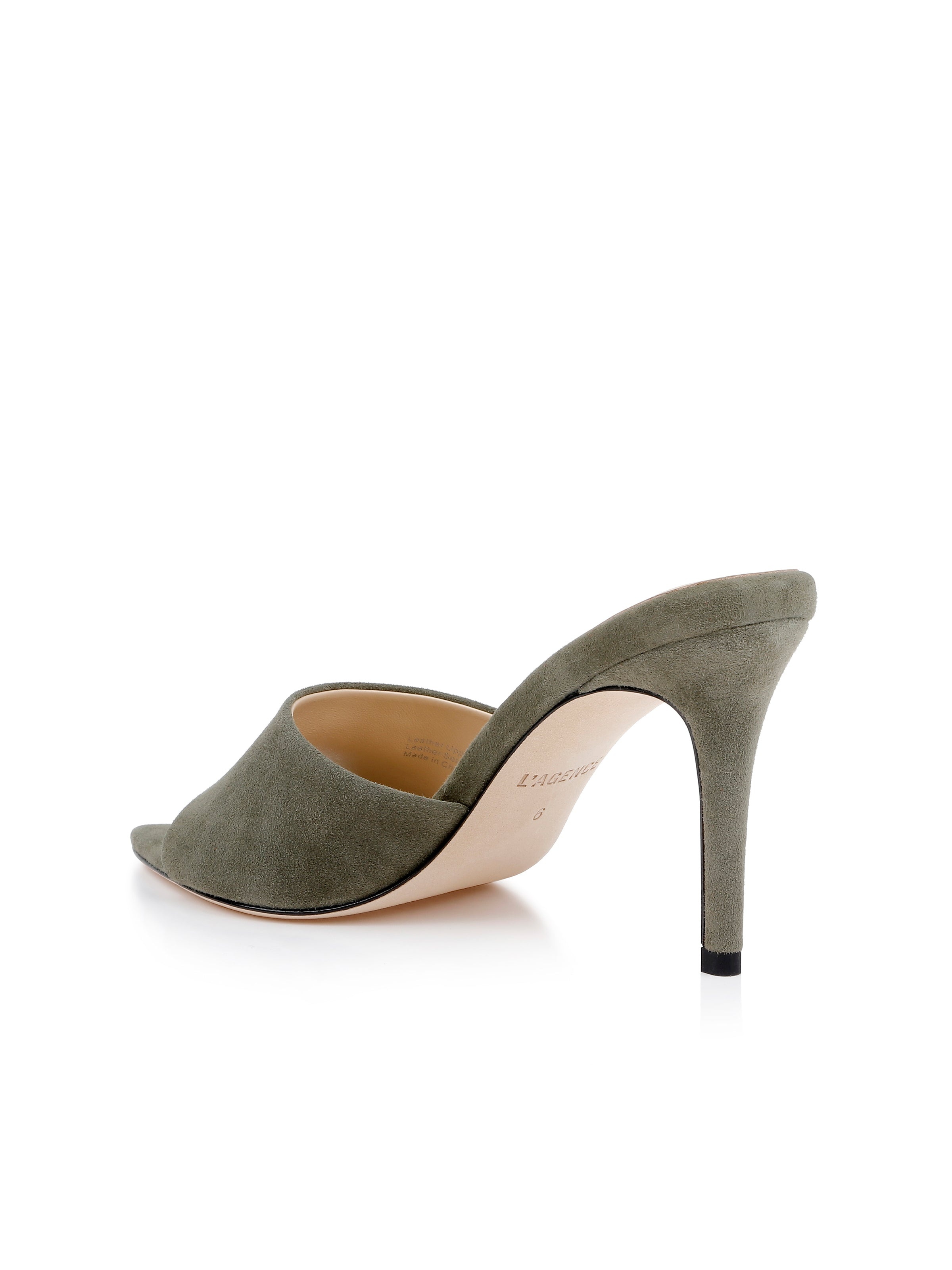 Lolita Suede Open-Toe Mule - 3