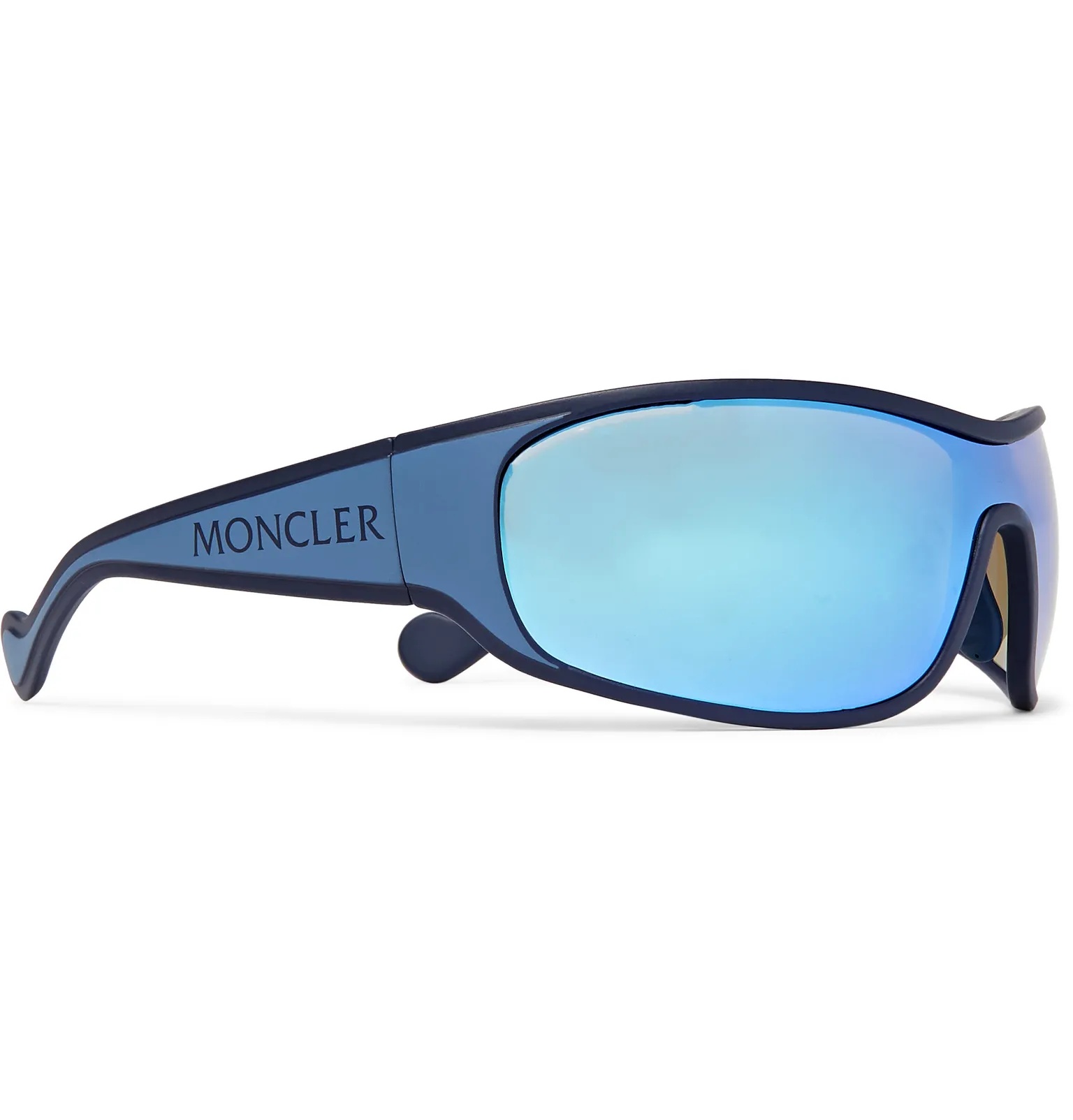 Wrap-Frame Mirrored Acetate Sunglasses - 9