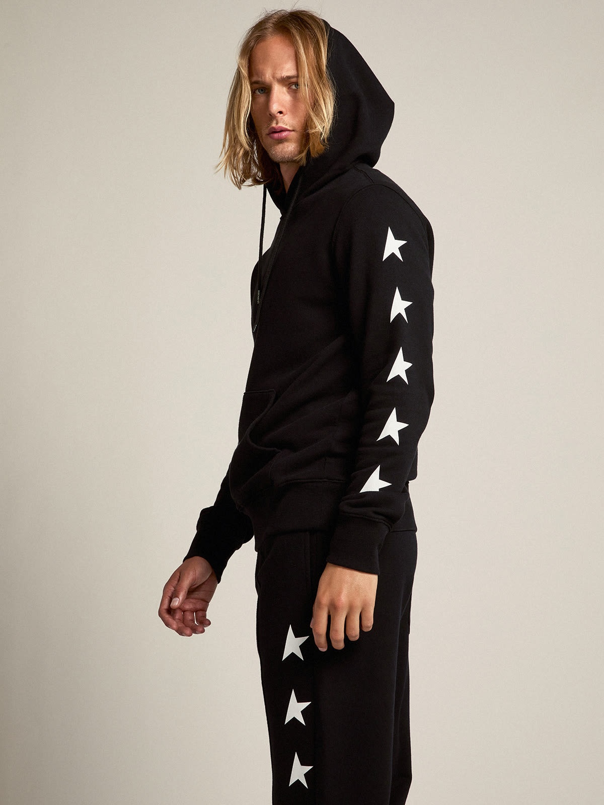 Golden Goose Alighiero cotton hoodie | tessabit | REVERSIBLE