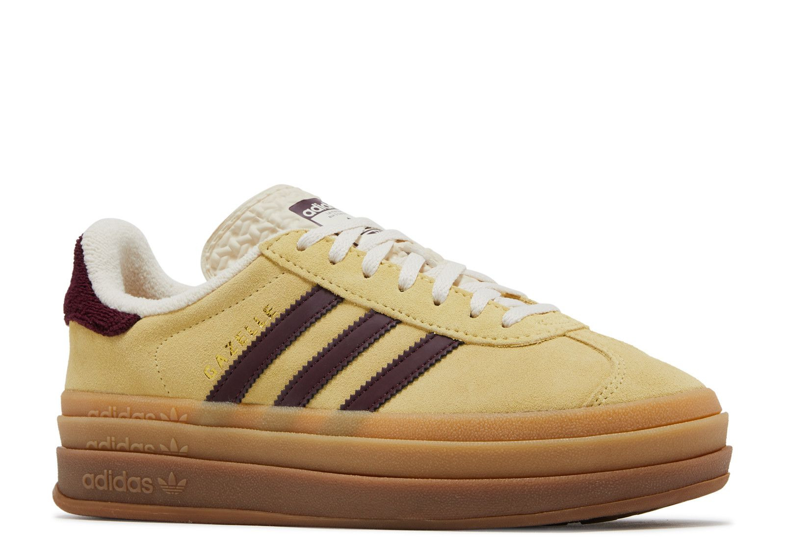WMNS GAZELLE BOLD 'ALMOST YELLOW MAROON' - 2