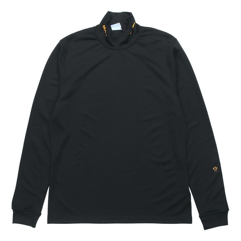 Nike x Drake NOCTA Up Collar Long-Sleeve Top Black DA4107-010 - 1