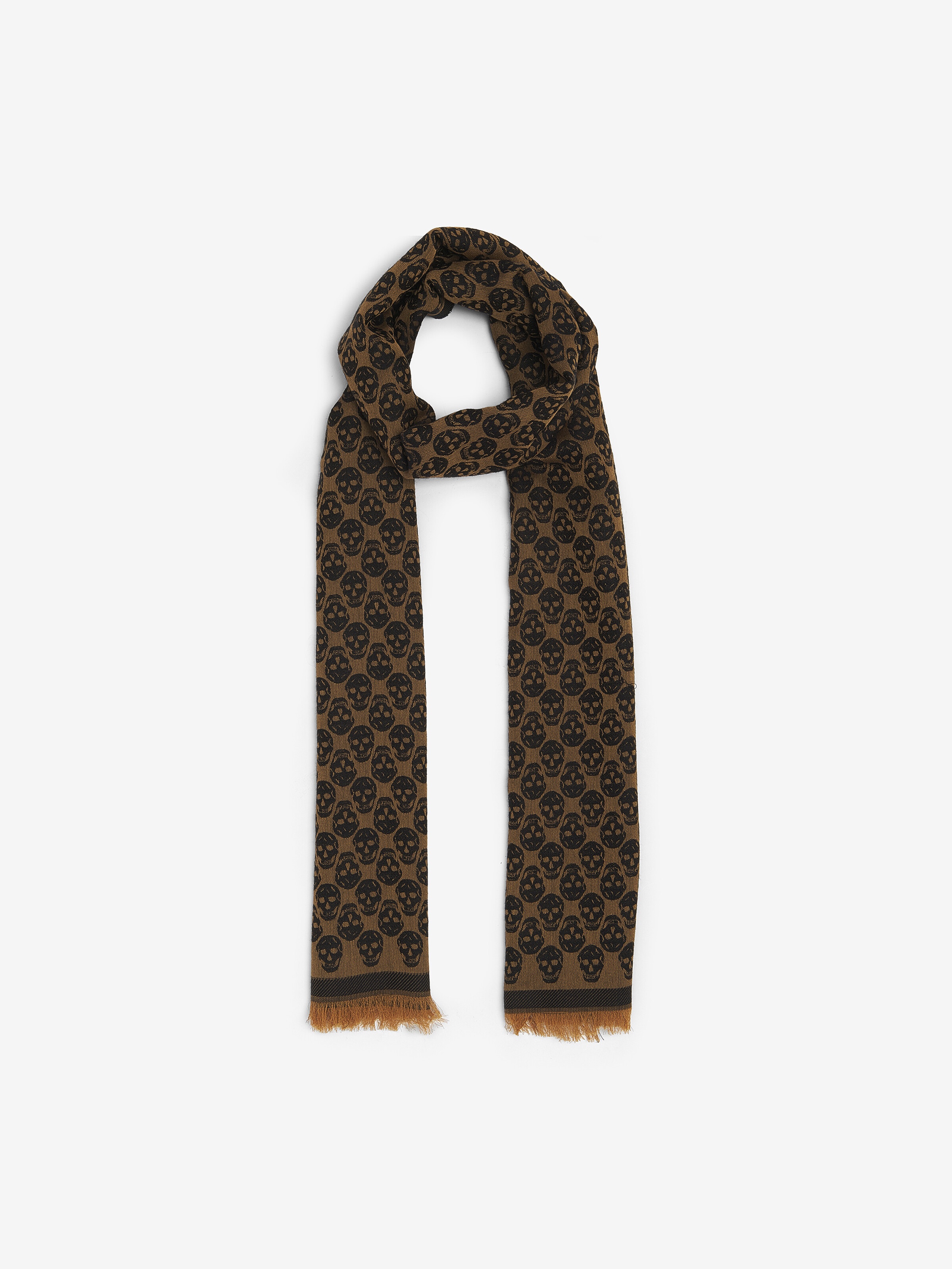 Skull Monogram Scarf - 2