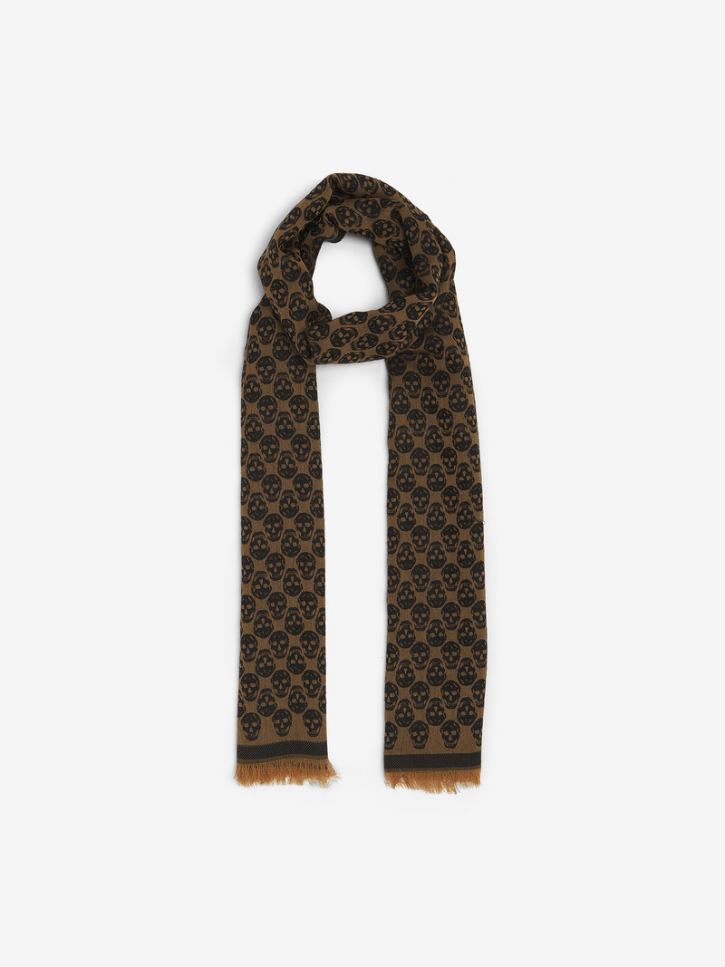 Alexander McQueen Skull Monogram Scarf outlook