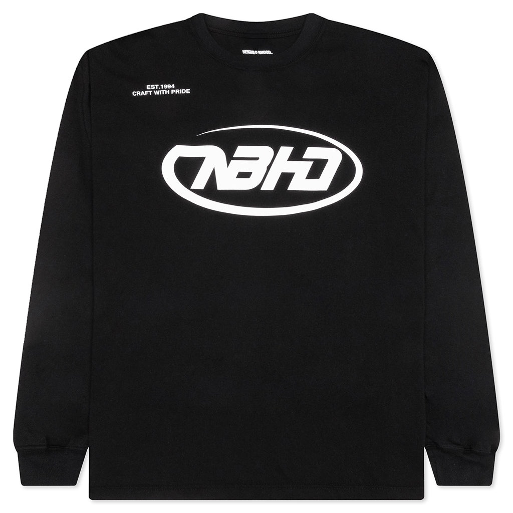 NH L/S TEE 6 - BLACK - 1