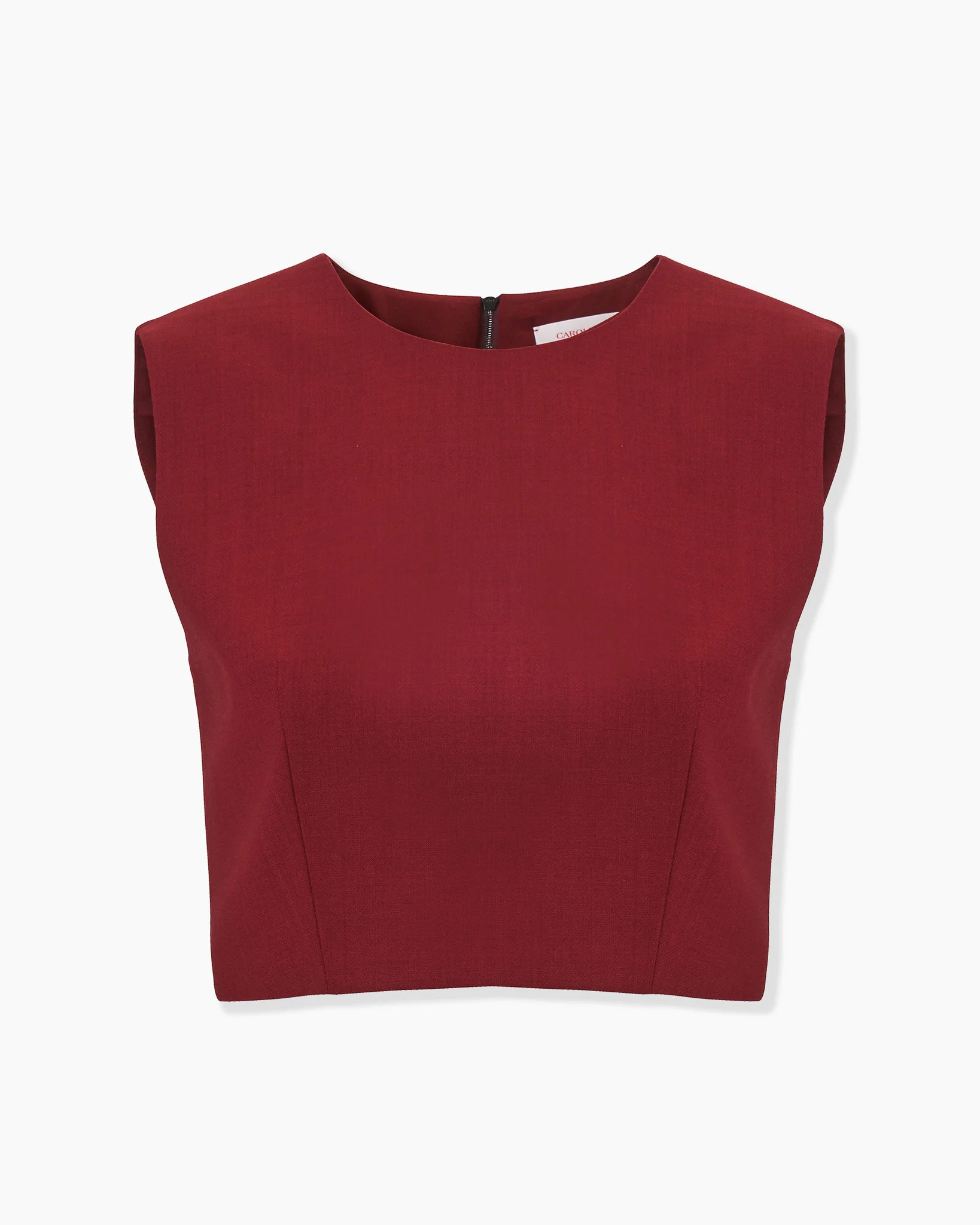 Sleeveless Cropped Top - 1