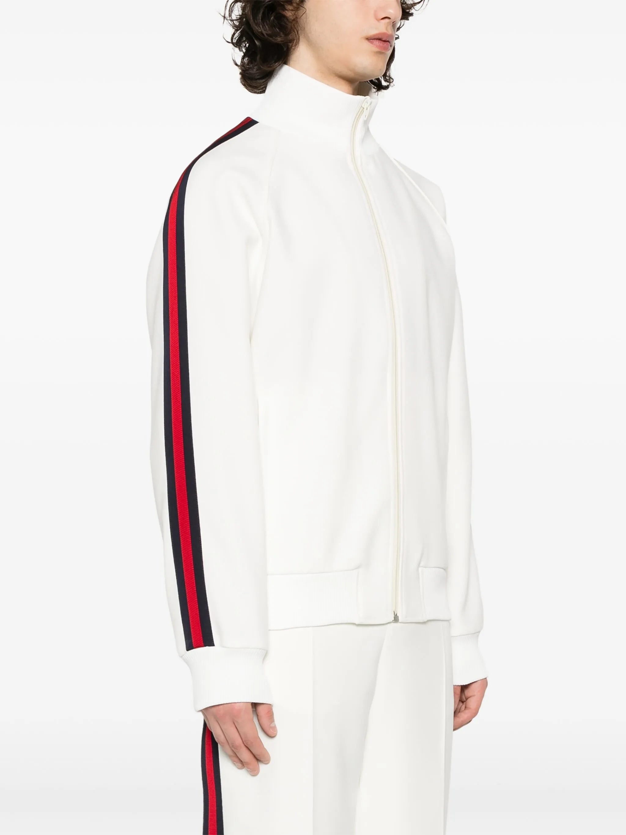 Web Stripe-trim Track Jacket - 3