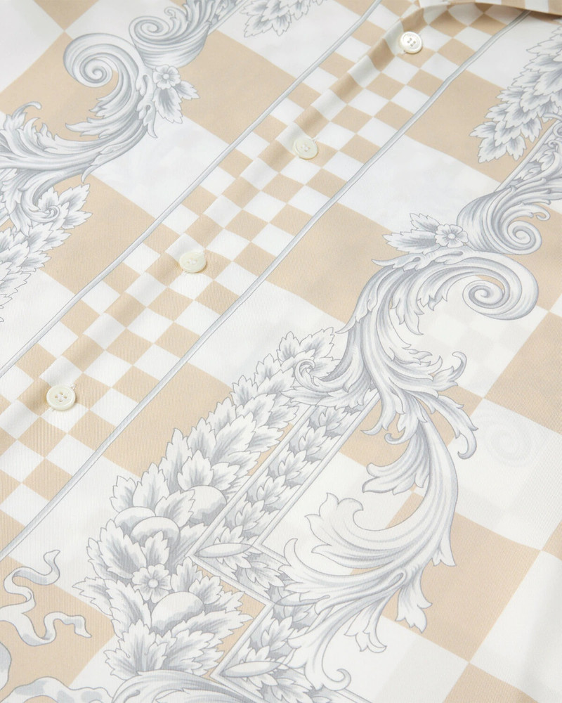 Medusa Contrasto Silk Shirt 5