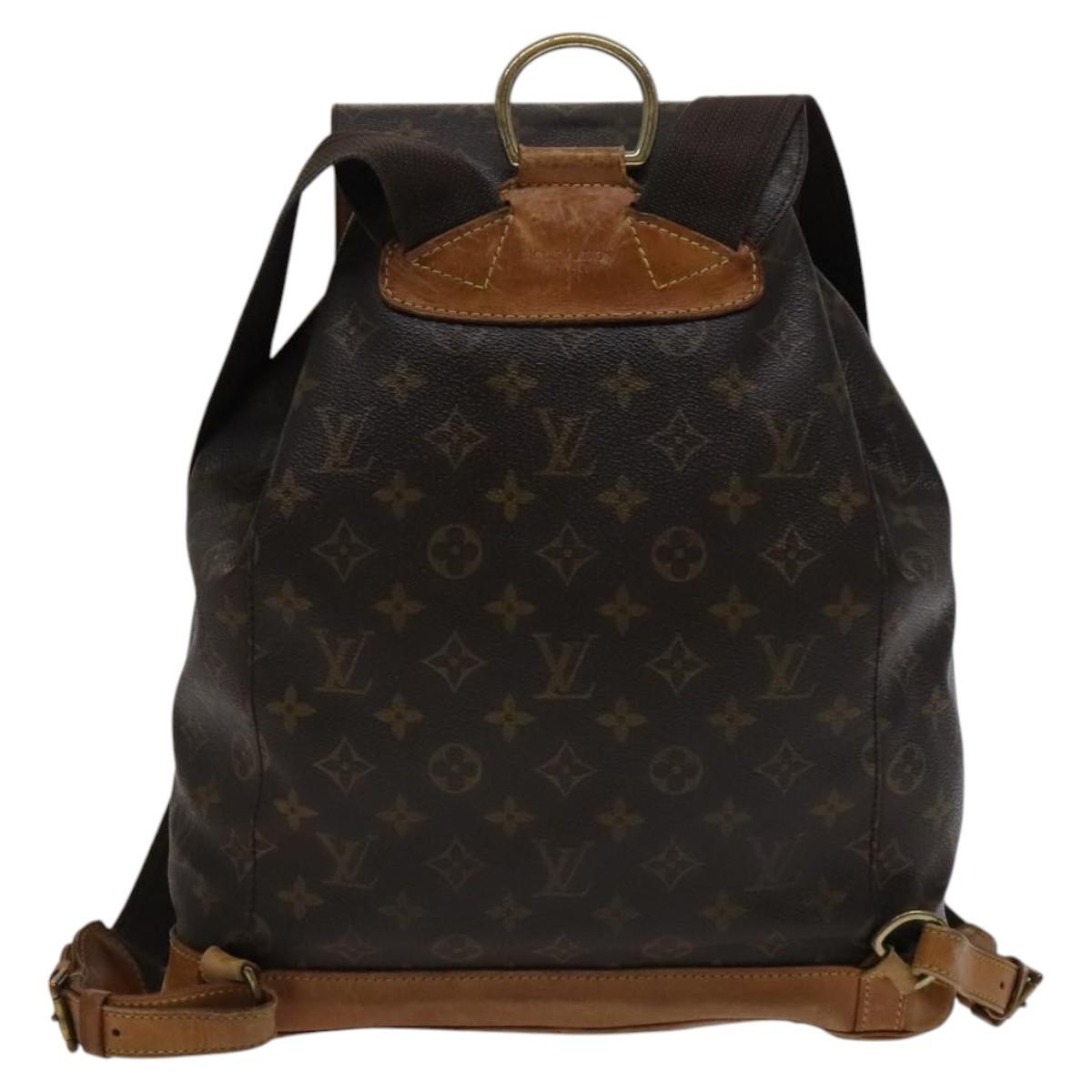 Louis Vuitton LOUIS VUITTON Monogram Montsouris GM Backpack  display picture 1
