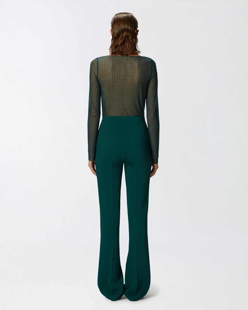 FULLY RHINESTONED LIGHT TULLE SWEATER 4